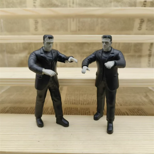 8-18cm Cartoon classic monsters frankenstein action figure Doll hard PVC collection werewolf model toy