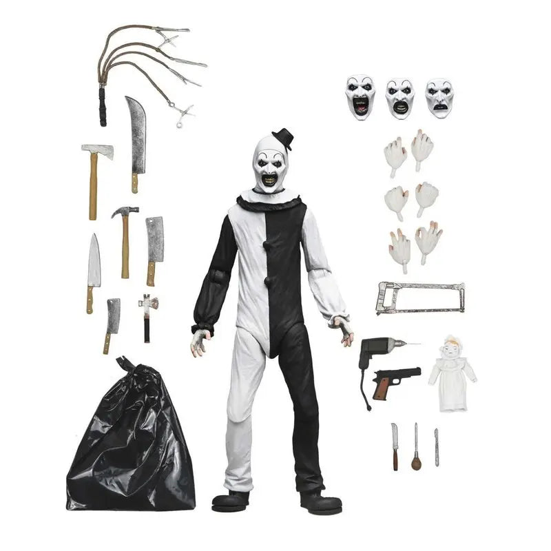 NECA 45251 Art Clown Damian Leon Edition "Terror Boundary" Anime Handheld Collection Model Doll Decoration