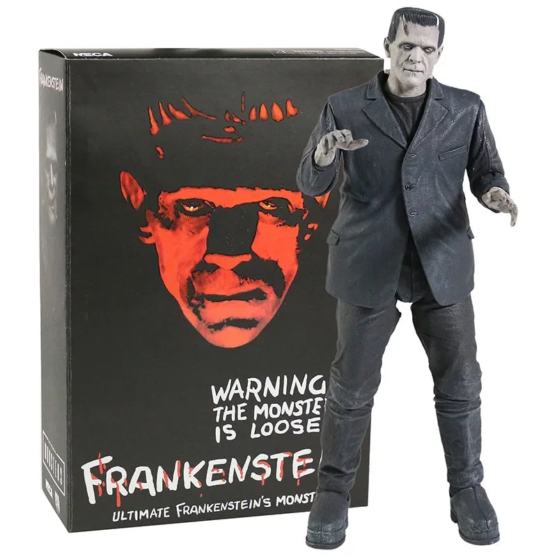 NECA Universal Monsters Ultimate Frankenstein Action Figurine Collectible Model Toy Halloween Horror Move Figure