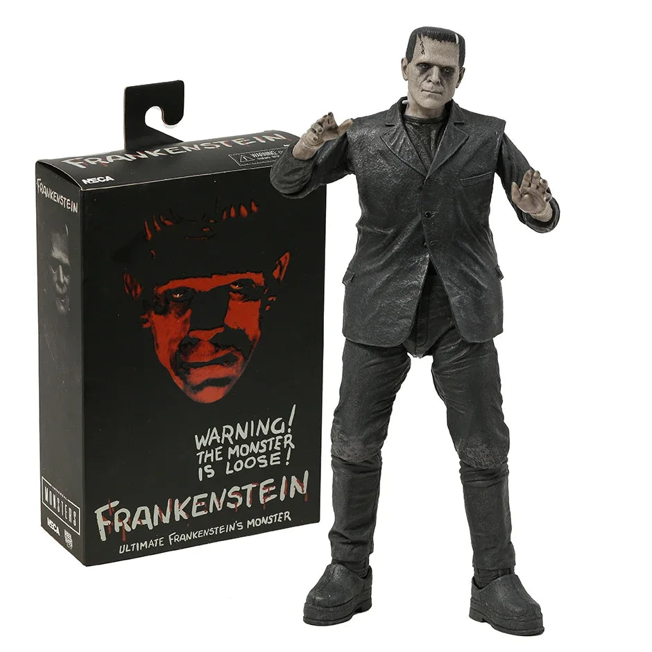 NECA Universal Monsters Ultimate Frankenstein Action Figurine Collectible Model Toy Halloween Horror Move Figure