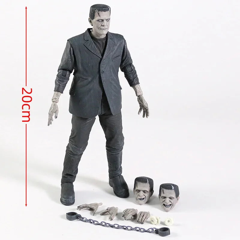 NECA Universal Monsters Ultimate Frankenstein Action Figurine Collectible Model Toy Halloween Horror Move Figure