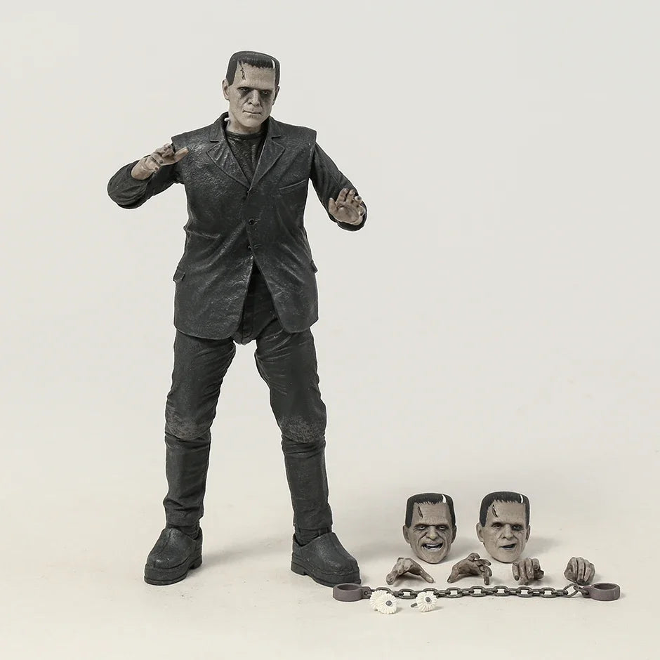 NECA Universal Monsters Ultimate Frankenstein Action Figurine Collectible Model Toy Halloween Horror Move Figure