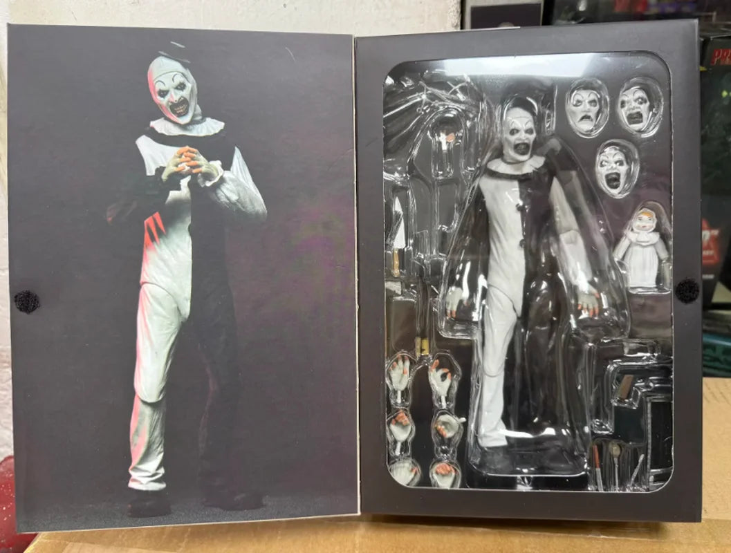 NECA 45251 Art Clown Damian Leon Edition "Terror Boundary" Anime Handheld Collection Model Doll Decoration