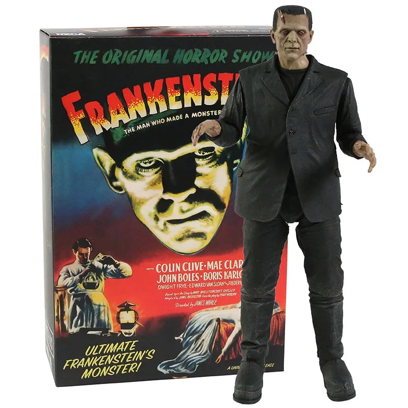 NECA Universal Monsters Ultimate Frankenstein Action Figurine Collectible Model Toy Halloween Horror Move Figure